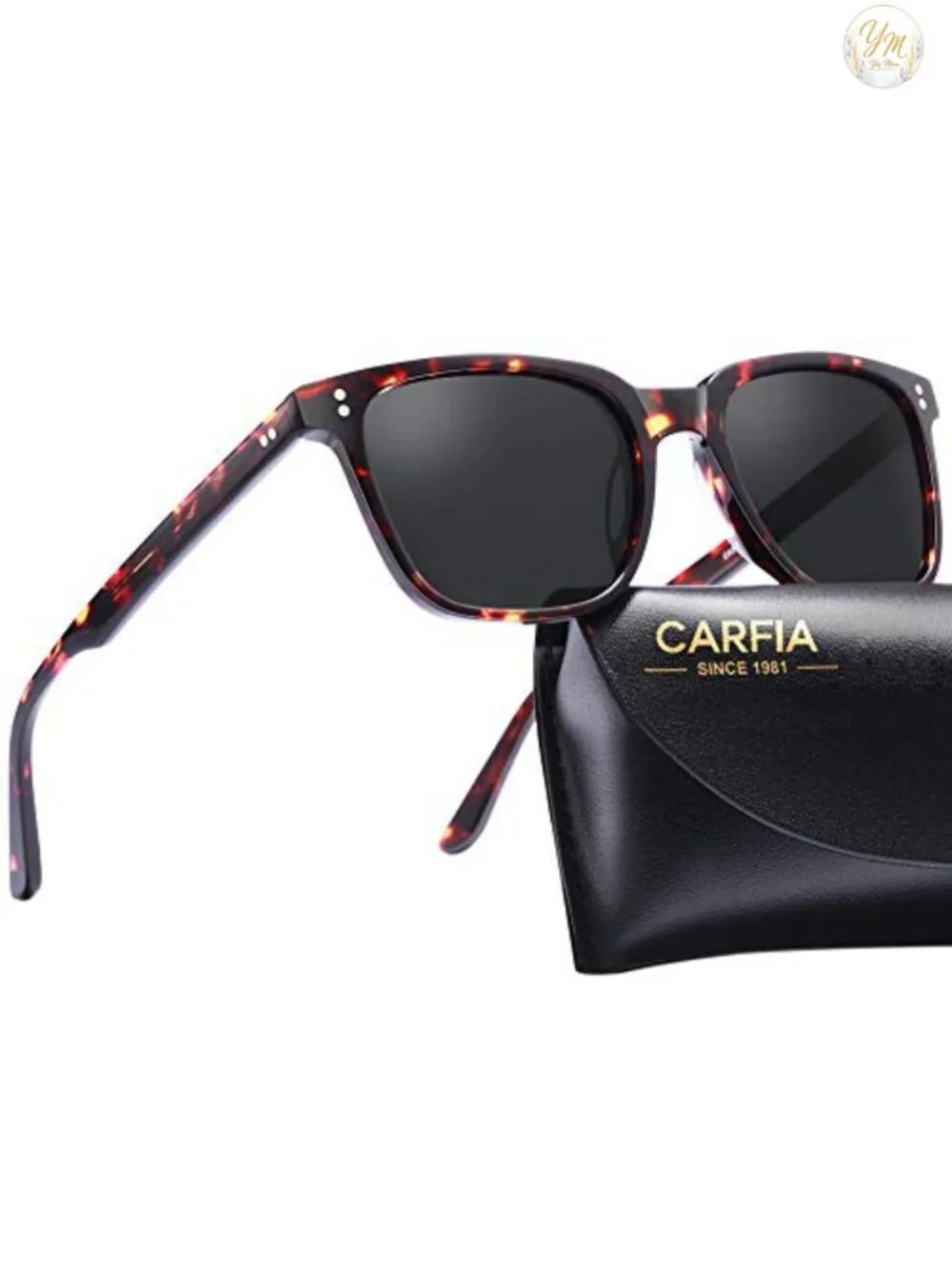 Handcrafted Acetate Polarized Sunglasses for Women UV400 Protection